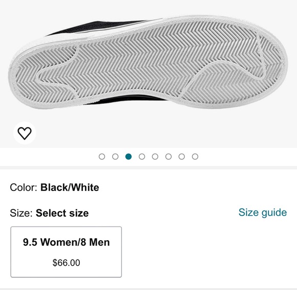 Nike Men’s GTS 97 Retro DA1446 001 Black/White New Men's Size 13 - Picture 7 of 11